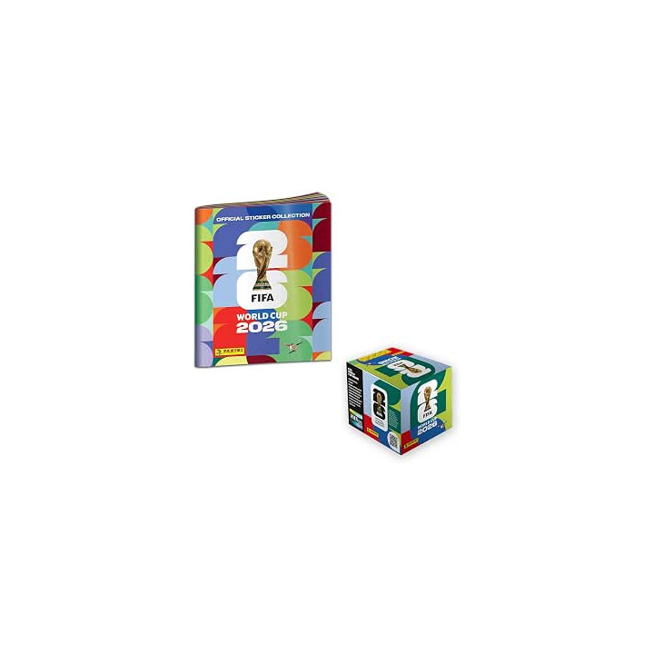 Panini - Colección oficial de pegatinas de la Copa Mundial de la FIFA 2026™ (paquete de caja)