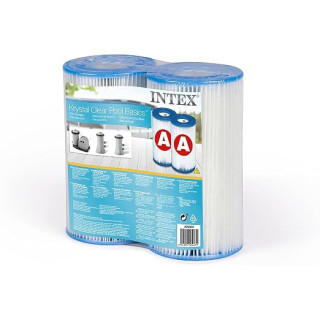 Intex 29002 - Cartucho para filtros para piscinas, 2 unidades, Color Neutro