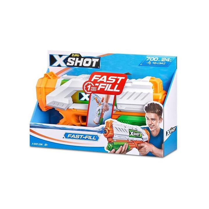 Pistola Agua Fast-Fill x-Shot