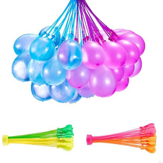 ColorBaby 47134 Bunch O Balloons, 100 globos de agua con hinchador y llenado rápido en 60 segundos
