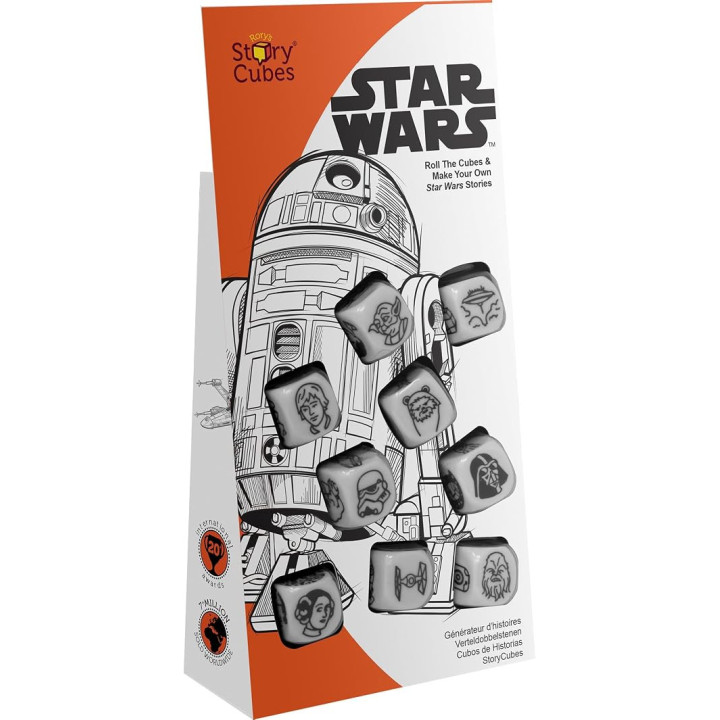Zygomatic- Rory's Story Cubes: Star Wars, Multicolor (SWSC2)