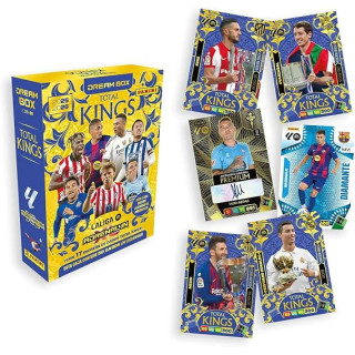 Panini Adrenalyn XL LaLiga EA Sports 2025/26 Dream Box Total Kings, 50 cartas, 26 exclusivas