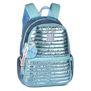 Clio Style x Rebecca Bonbon mochila escolar de gran capacidad, correas ergonómicas acolchadas, verde