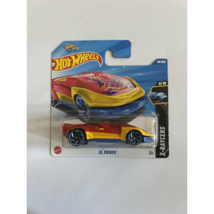 Hot Wheels HYY06, 65/250 El Viento, coche a escala 1:64, colección 2025