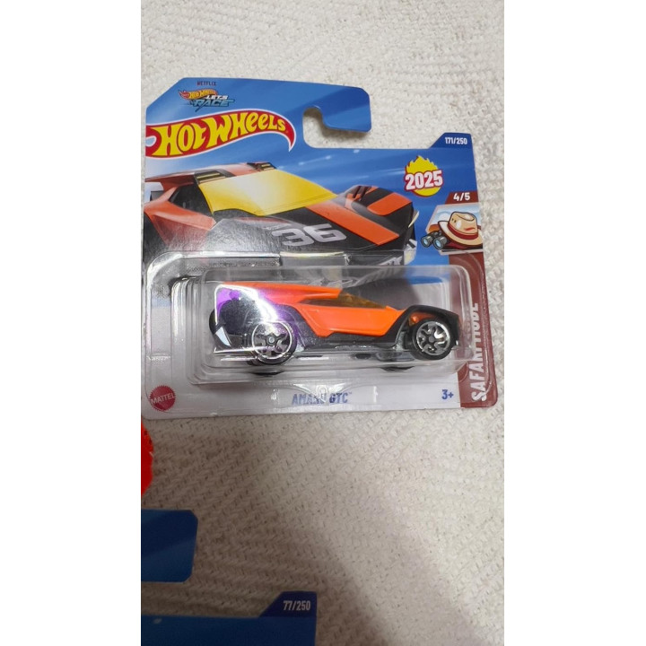 Hot Wheels HYW36, 171/250 Amaru GTC, coche a escala 1:64, colección 2025
