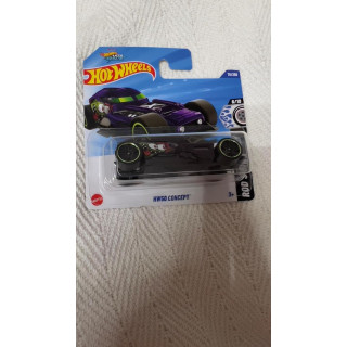 Hot Wheels HYX71, 70/250 HW50 Concept, coche a escala 1:64, colección 2025