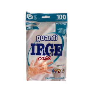 Guantes desechables de plástico transparente, pack de 400 piezas para cocina, barbacoa y limpieza