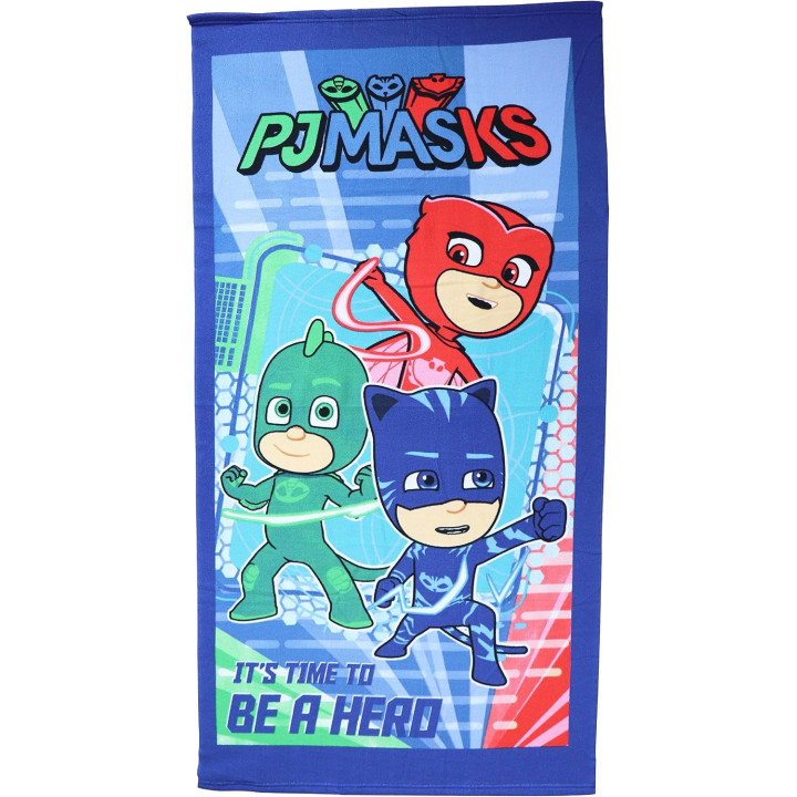 PJMask - Toalla infantil microfibra 70x140 cm