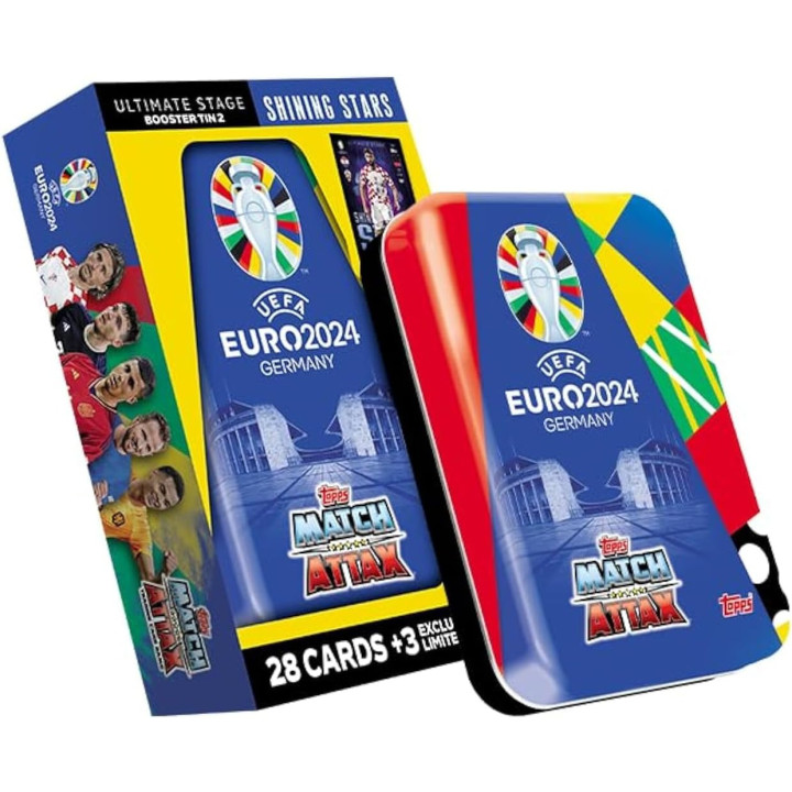 Topps Euro 2024 Match Attax Oficial - Azul