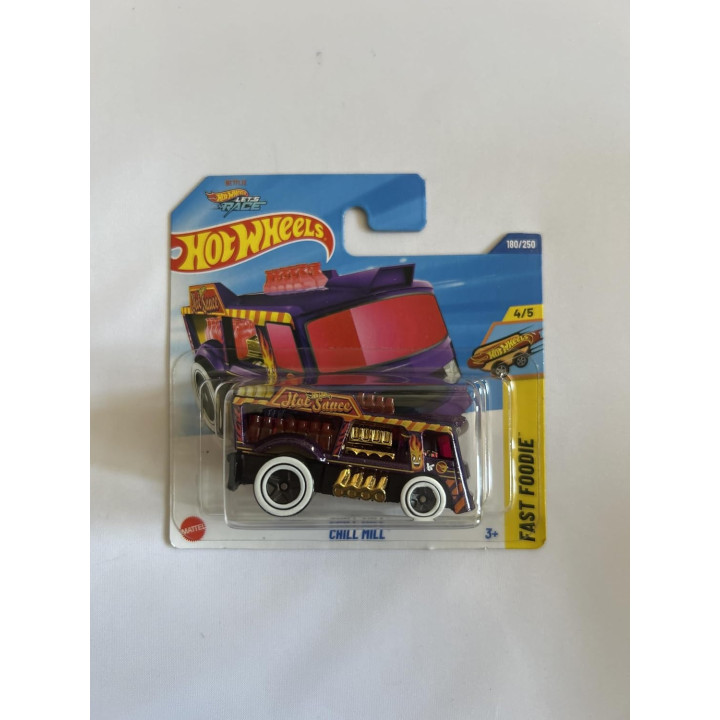 Hot Wheels JBC28, 180/250 Chill Mill, coche a escala 1:64, colección 2025