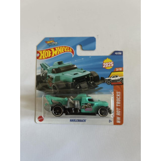Hot Wheels HYX68, 42/250 Haulerback, coche a escala 1:64, colección 2025