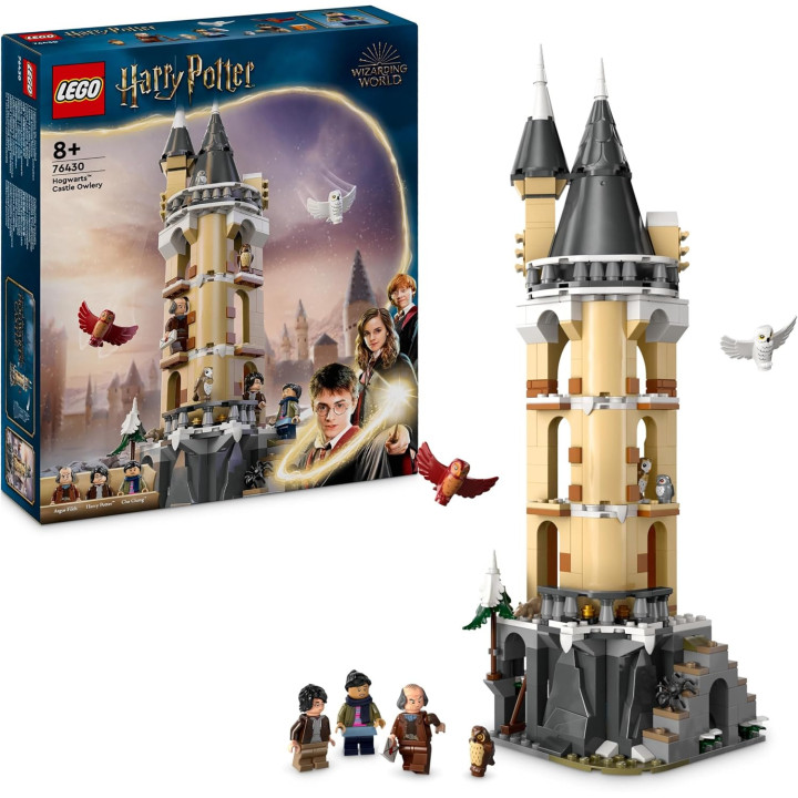 LEGO Harry Potter Lechucería Hogwarts 76430 - 3 Minifiguras