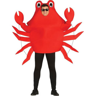 Disfraz de Cangrejo Adulto - Traje y Guantes