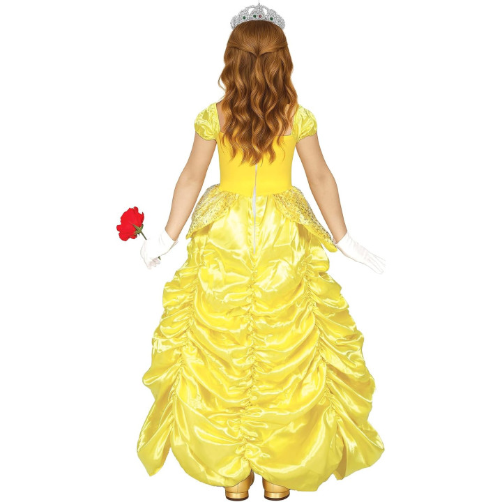 Disfraz Princesa Amarilla para niña, 5-6 años