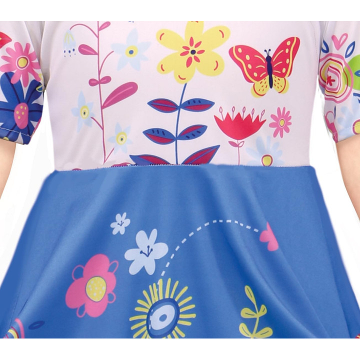 Disfraz Princesa Encanto infantil, 10-12 años (142-148 cm)