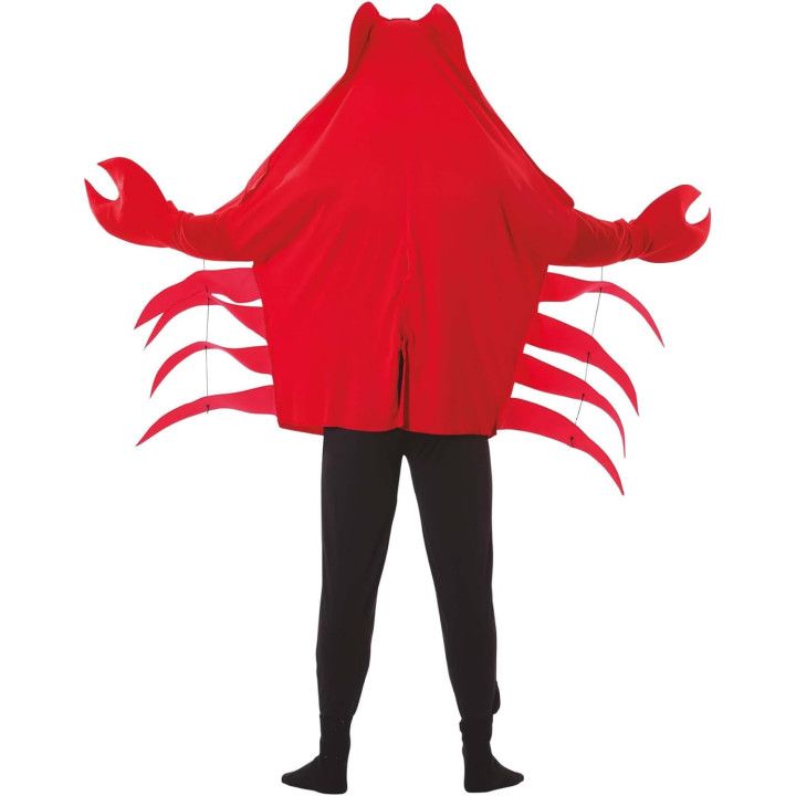 Disfraz de Cangrejo Adulto - Traje y Guantes