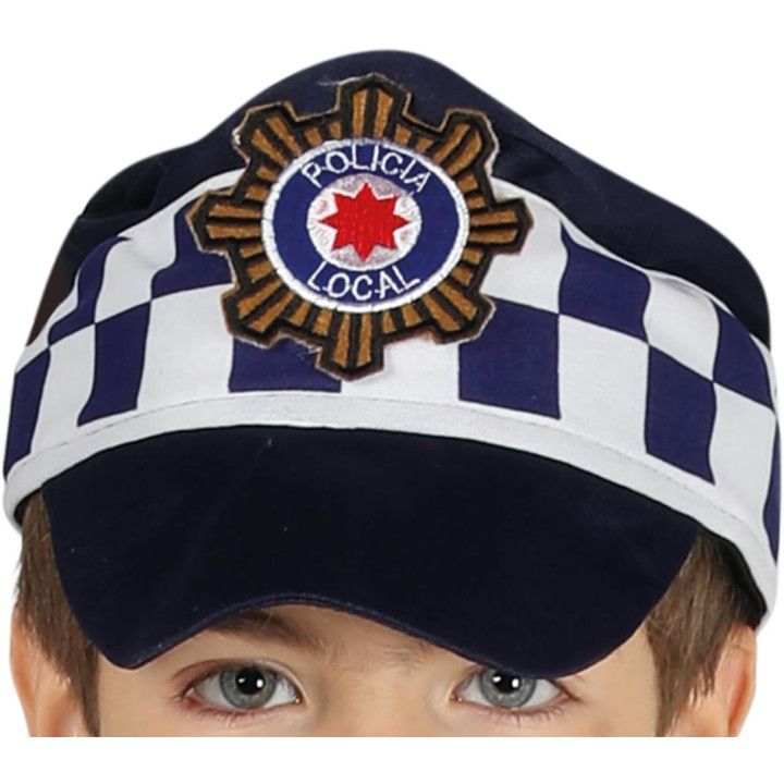 Disfraz de Policía Local para niño M-(7/9 años)