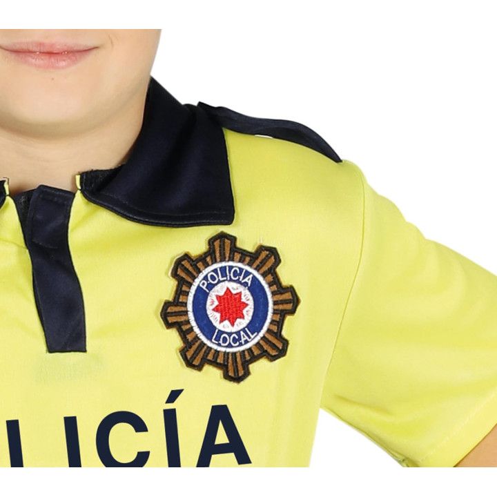 Disfraz de Policía Local para niño M-(7/9 años)