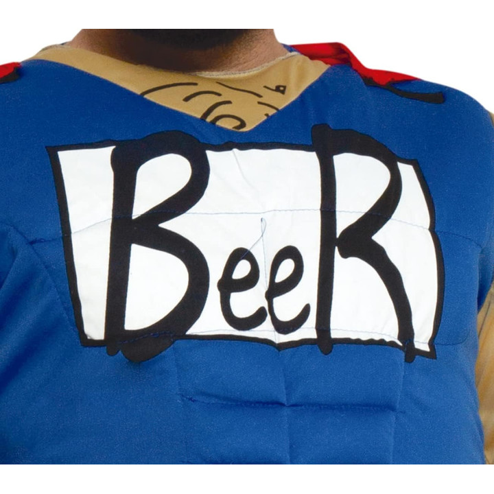 Hombre superhéroe Traje Beerman Cerveza - GBLA