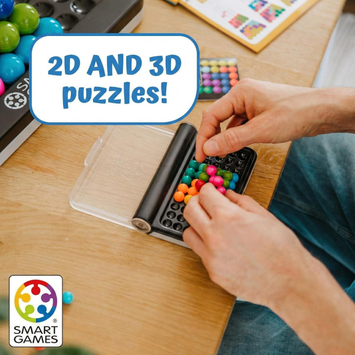 SmartGames IQ Puzzler Pro, rompecabezas con 120 desafíos, 1 jugador, desde 6 años