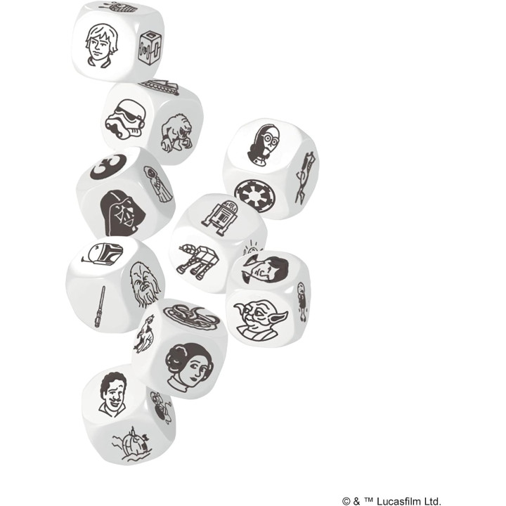 Zygomatic- Rory's Story Cubes: Star Wars, Multicolor (SWSC2)
