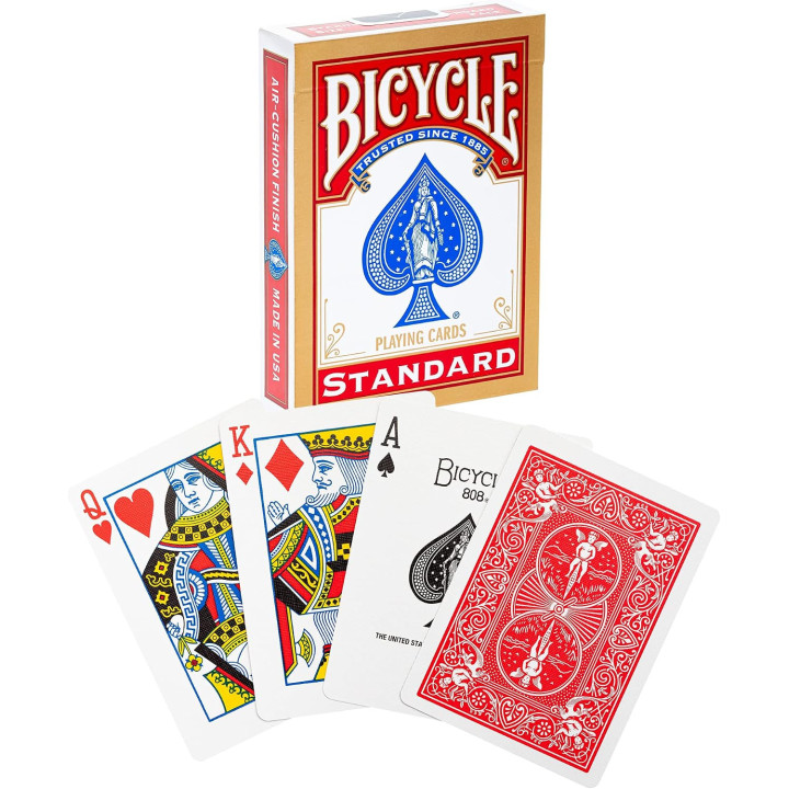 Bicycle, 1033762, Baraja Poker standard, Naipes Heraclio Fournier, Colores surtidos, a partir de 10 años