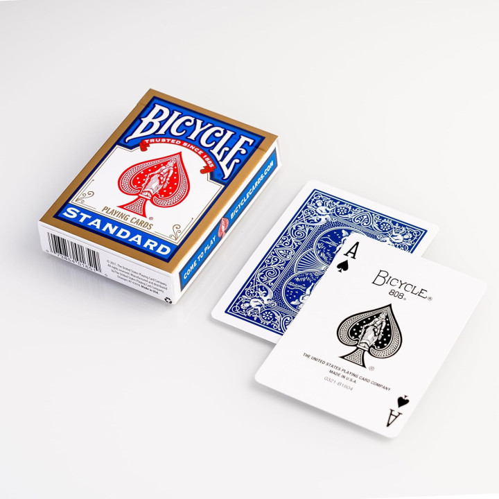 Bicycle, 1033762, Baraja Poker standard, Naipes Heraclio Fournier, Colores surtidos, a partir de 10 años