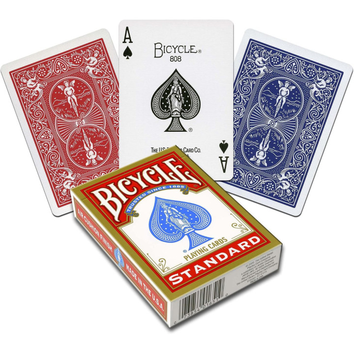 Bicycle, 1033762, Baraja Poker standard, Naipes Heraclio Fournier, Colores surtidos, a partir de 10 años