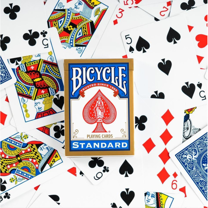 Bicycle, 1033762, Baraja Poker standard, Naipes Heraclio Fournier, Colores surtidos, a partir de 10 años