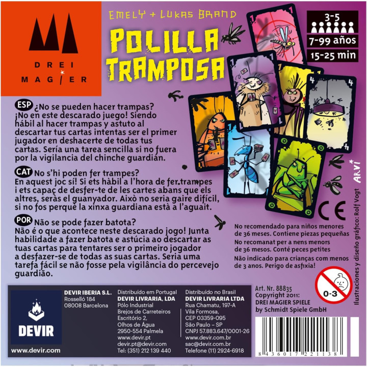 Devir - Polilla Tramposa Original