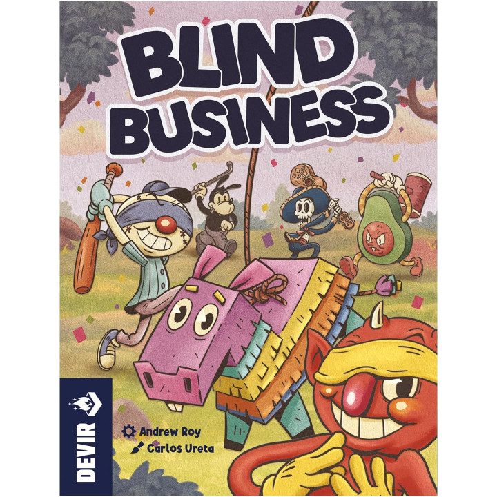 Devir Blind Business - Juego de cartas de faroleo, Devir Pocket