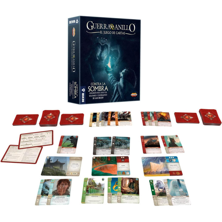 Devir - Guerra del Anillo: contra la Sombra, Juego de Mesa, Juego de Mesa de Fantasía, +13 Años (BGGAJCSOSP)