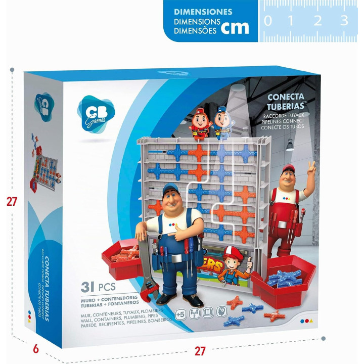 ColorBaby - Juegos de mesa Fontaneros CB Games (46581)