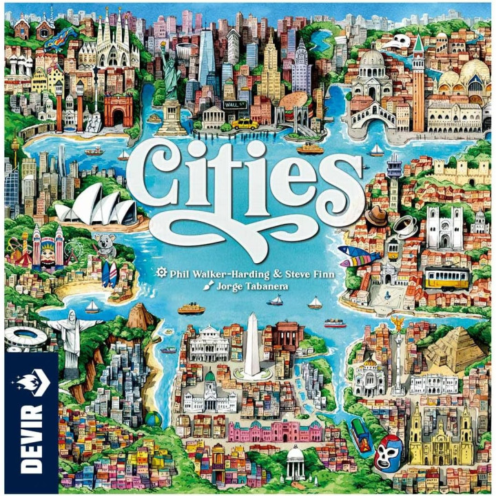 Devir Cities, Juego de Mesa - GBLA