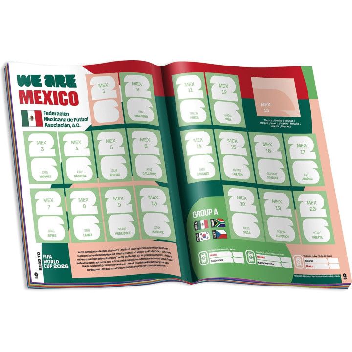 Panini Álbum de calcomanías de la Copa Mundial de la FIFA 2026