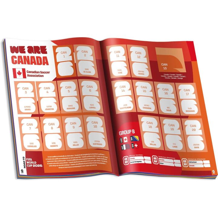 Panini Álbum de calcomanías de la Copa Mundial de la FIFA 2026