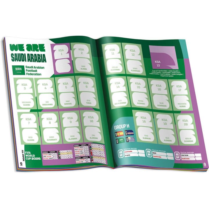 Panini Álbum de calcomanías de la Copa Mundial de la FIFA 2026