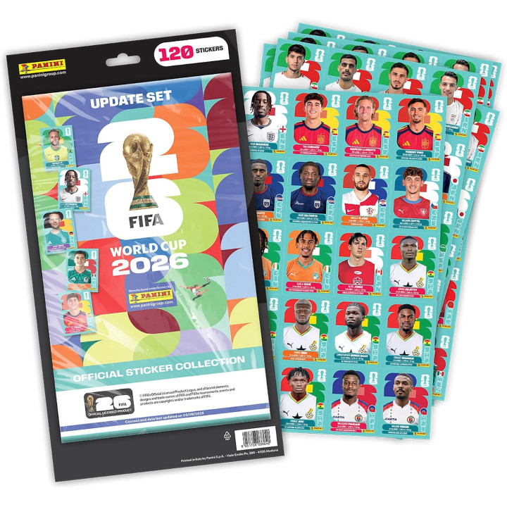 Juego de actualización de la colección de calcomanías de la Copa Mundial de la FIFA 2026