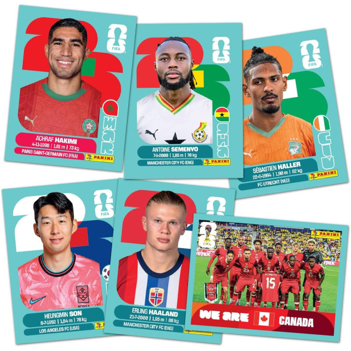 Panini - Colección oficial de pegatinas de la Copa Mundial de la FIFA 2026™ (paquete de caja)