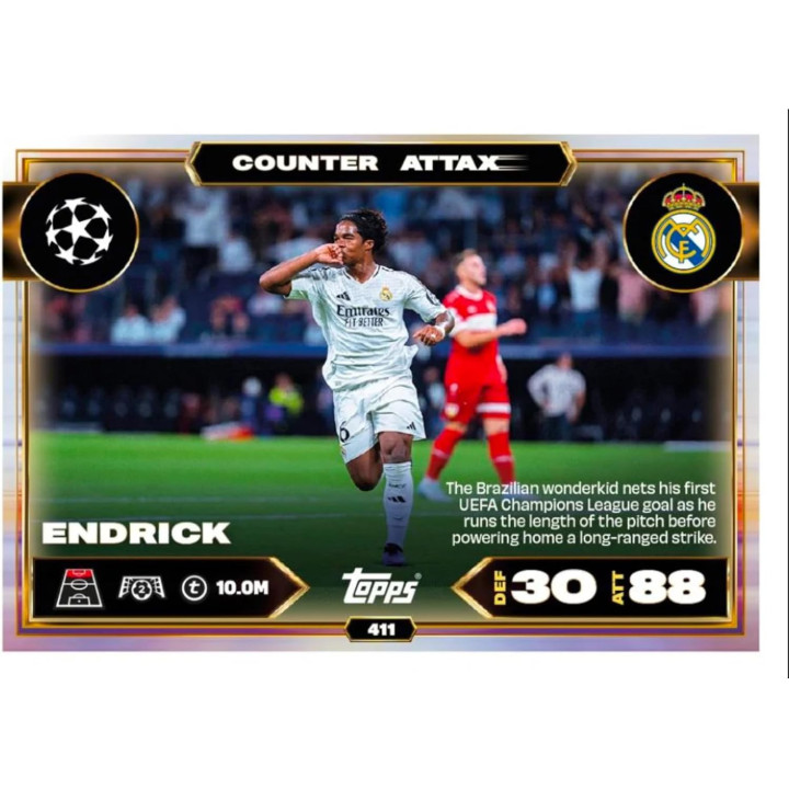 Topps Starter Pack Cartas Match Attax UCL 25-26
