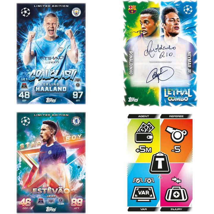 Topps Starter Pack Cartas Match Attax UCL 25-26