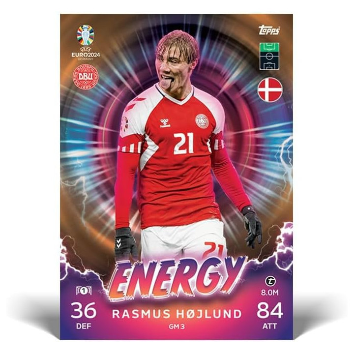 Topps Euro 2024 Match Attax Oficial - Azul
