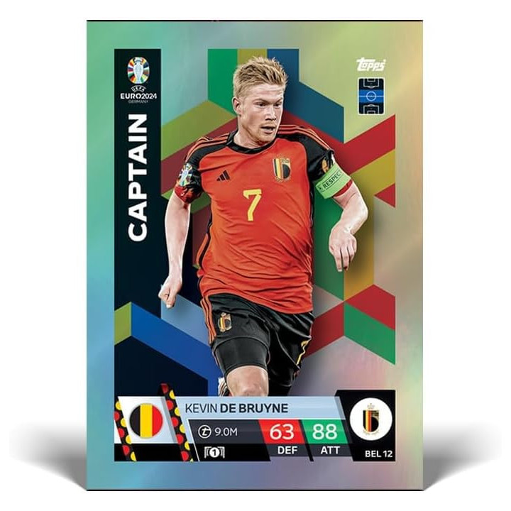 Topps Euro 2024 Match Attax Oficial - Azul