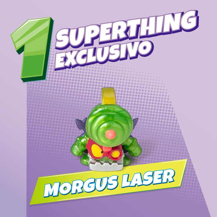 SUPERTHINGS Turbo Warrior Speed. Robot Villano transformable.