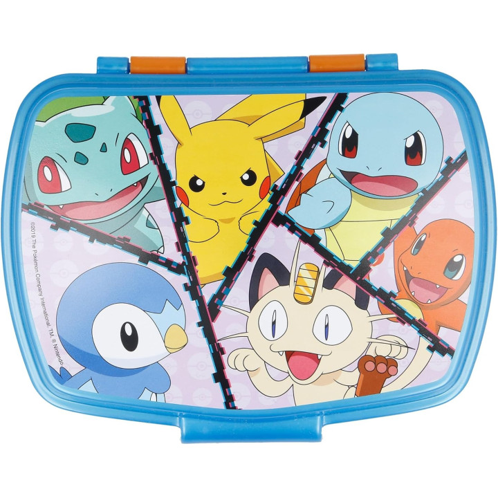 Stor Pokémon - Sandwichera infantil Funny Sandwich Box