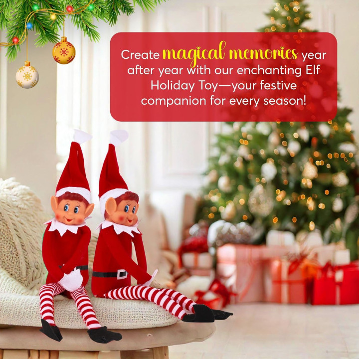 Elves Behavin' Badly - Elfo rojo de 30 cm PMS 13056