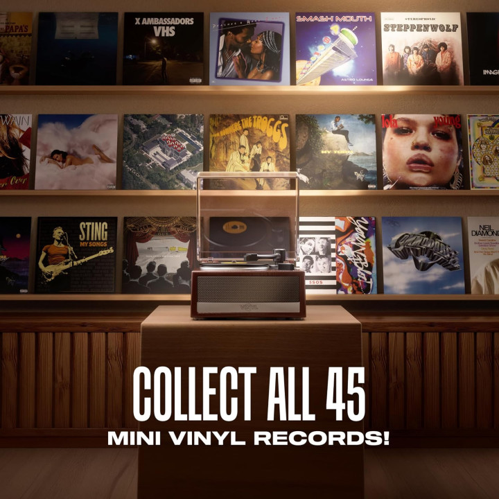 ZURU Mini Brands Mini Vinyls Serie 1, pack de 2 cápsulas