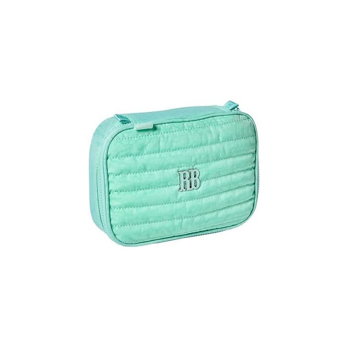 Clio Style x Rebecca Bonbon, estuche organizador de gran capacidad verde RB3524VD