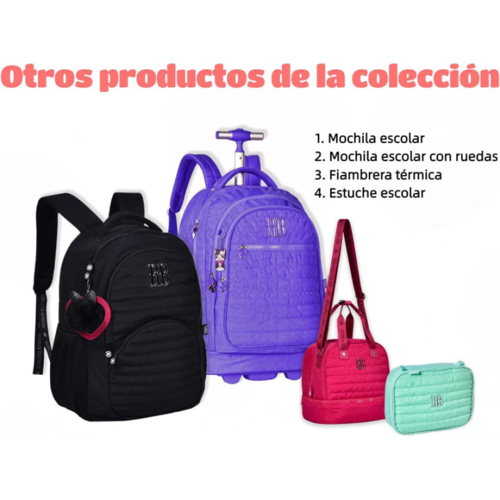 Clio Style x Rebecca Bonbon, estuche organizador de gran capacidad verde RB3524VD