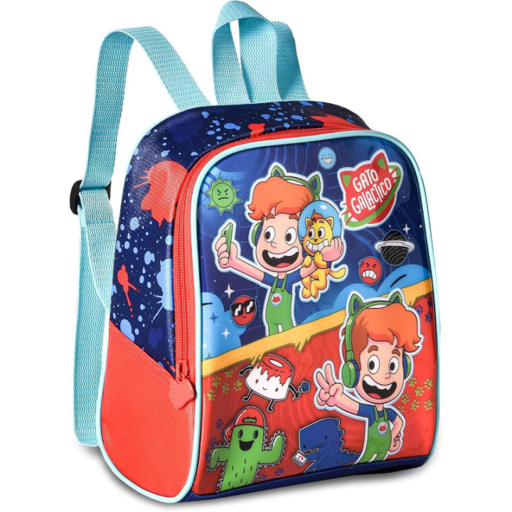 Clio Style Gato Galáctico, bolsa térmica infantil de 23 × 20 × 11 cm